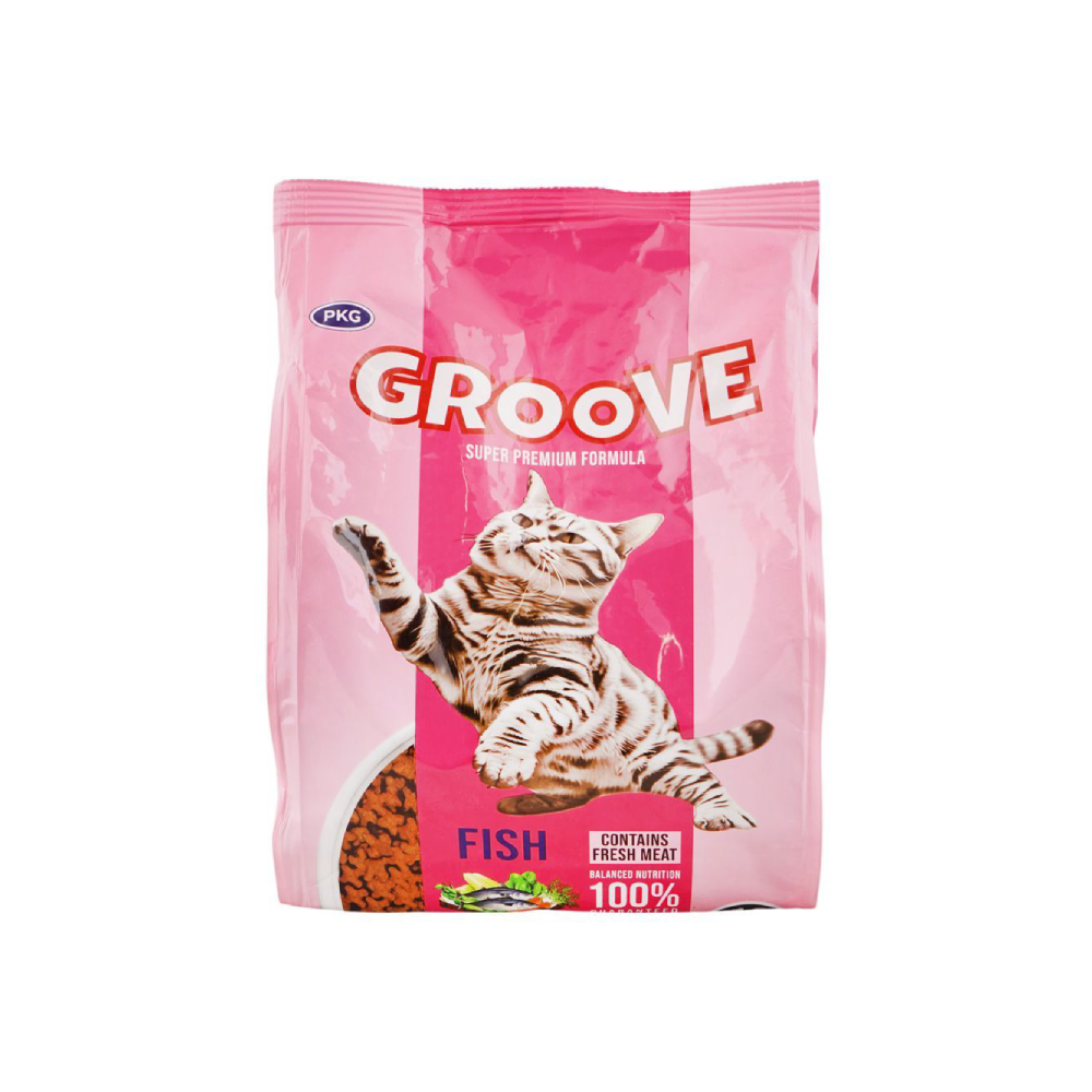 GROOVE CAT FOOD ADULT FISH 1.2KG