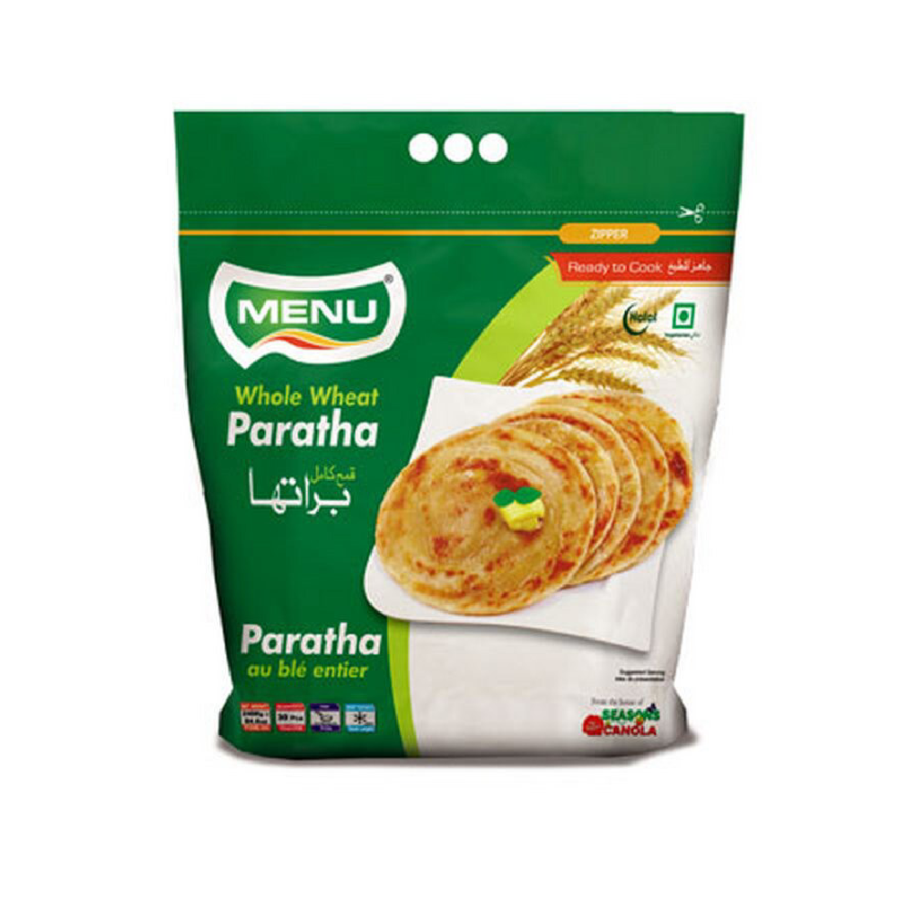 MENU WHOLE WHEAT PARATHA 20PCS PC