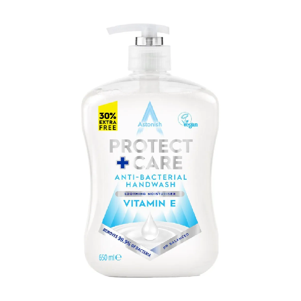 ASTONISH HAND WASH ANTI BACTERIAL VITAMINE E 650 ML