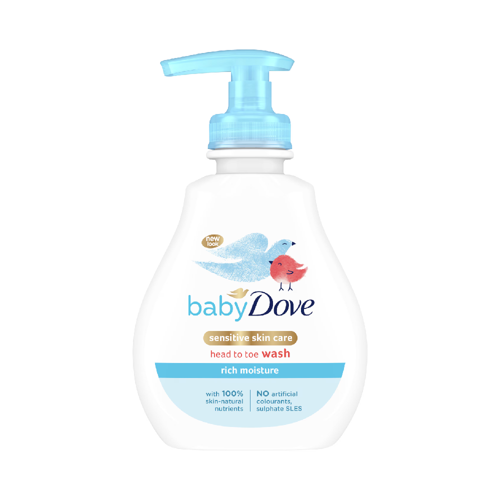 DOVE BABY HEAD TO TOE WASH RICH MOISTURE 200 ML