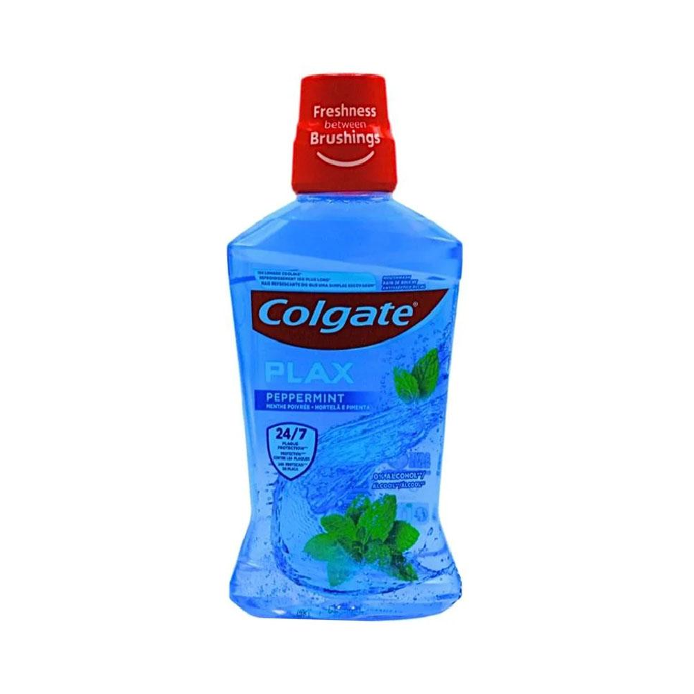 COLGATE MOUTH WASH PLAX PEPPERMINT 500 ML