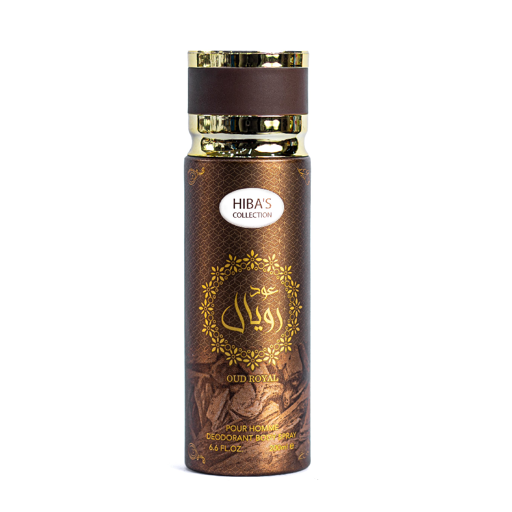 HIBA'S COLLECTION DEODORANT OUD ROYAL 200 ML