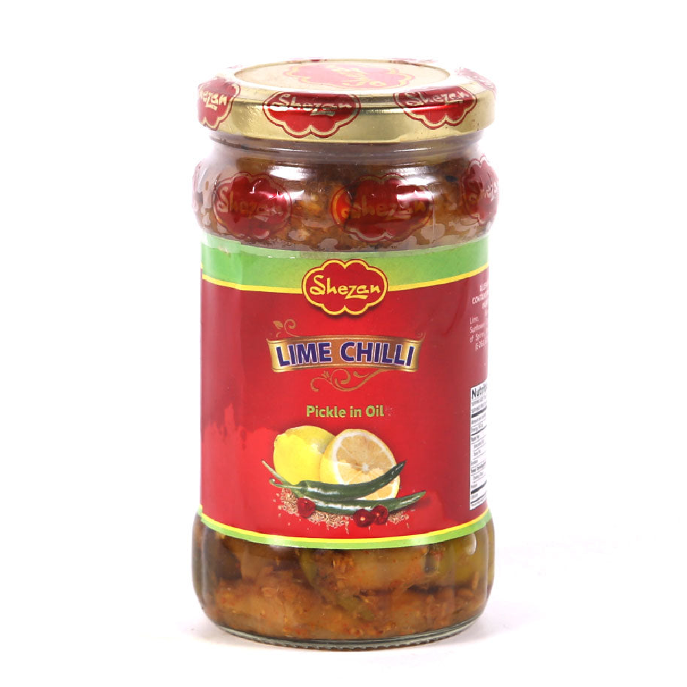 SHEZAN LIME & CHILLI PICKLE IN OIL 310 GM