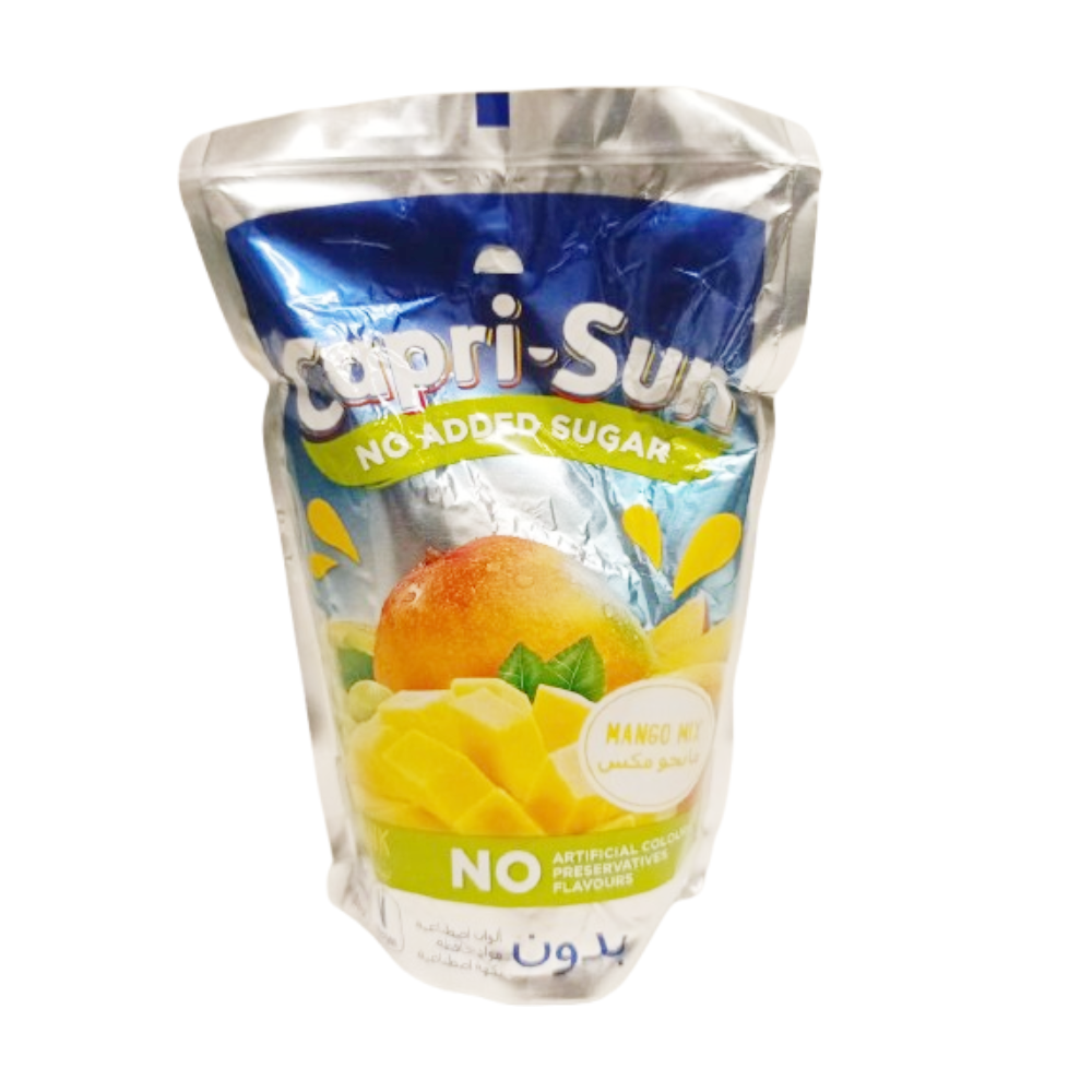 CAPRI SUN JUICE MANGO NO SUGAR AD 200 ML
