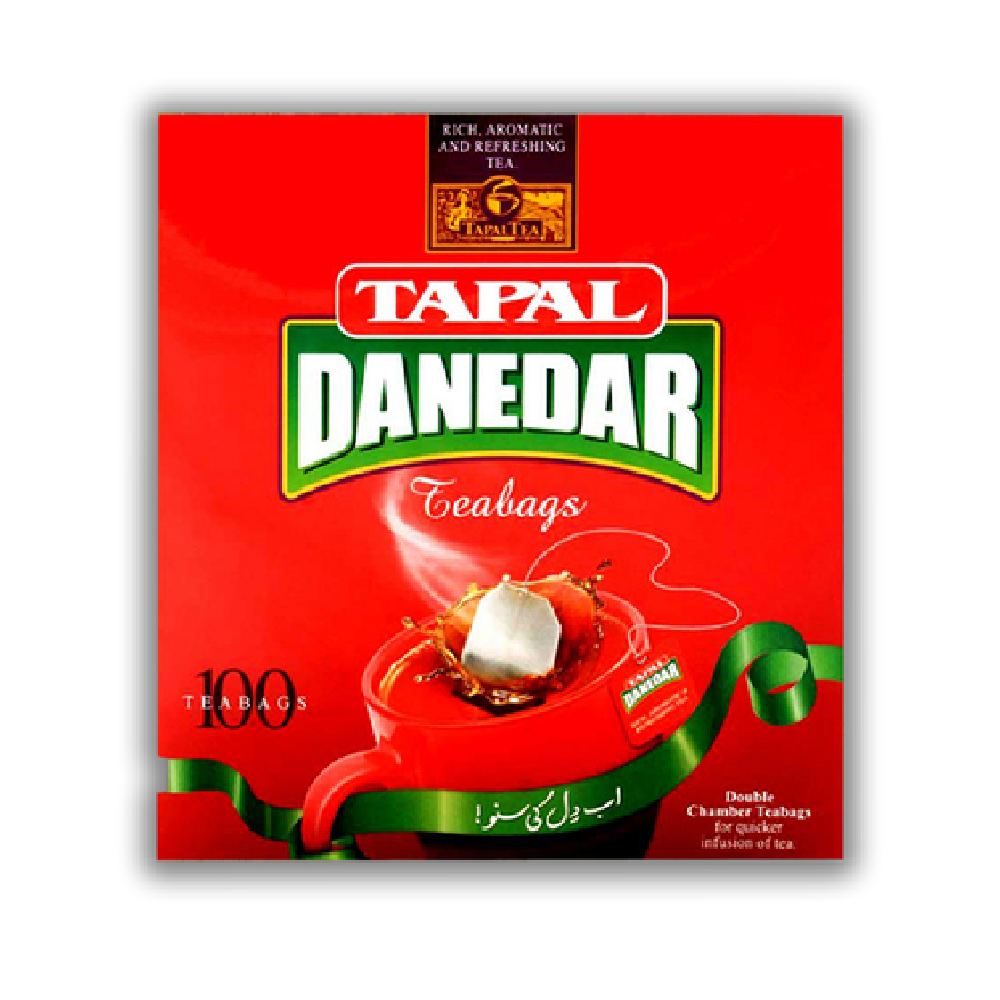 TAPAL DANEDAR 100 TEA BAGS 200 GM