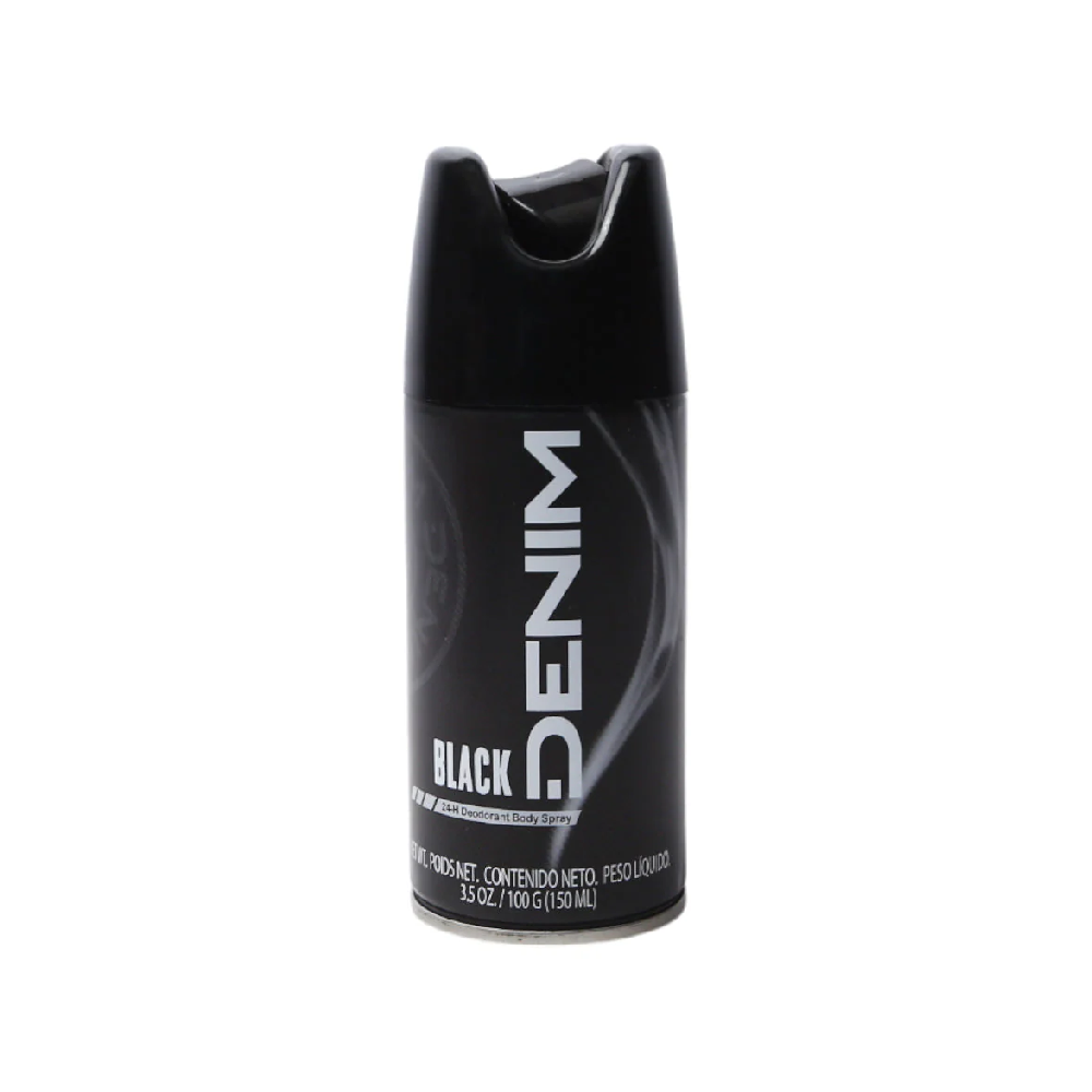 DENIM BODY SPRAY BLACK 150 ML