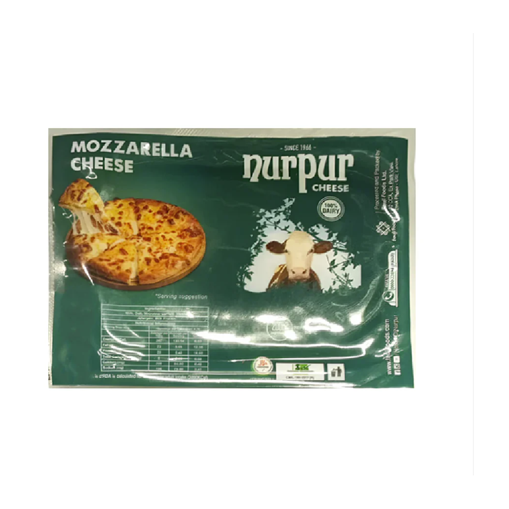 NURPUR MOZZARELLA CHEESE BLOCK 200GM