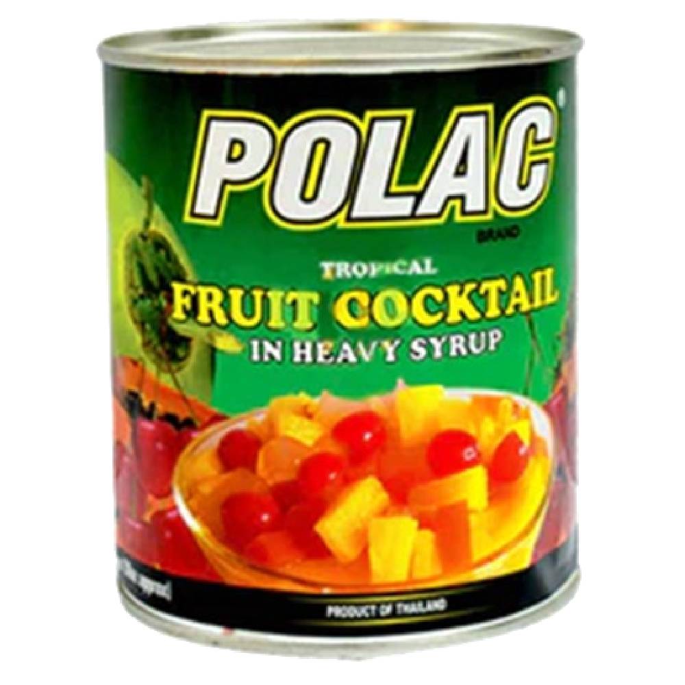 POLAC FRUIT COCKTAIL HEAVY SYRUP 3 KG