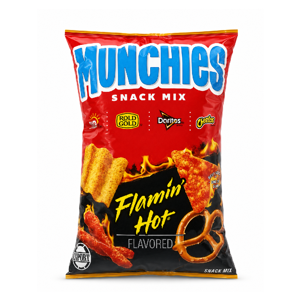 MUNCHIES CHIPS FLAMIN HOT 262.2 GM