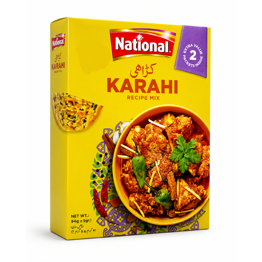NATIONAL MASALA KARAHI GOSHT DOUBLE PACK 94 GM