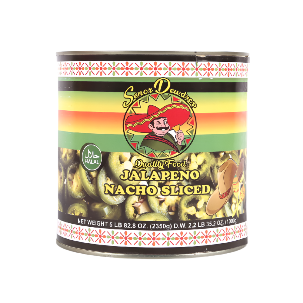 SENOR DEWDROP JALAPENO NACHO SLICED 2200 GM