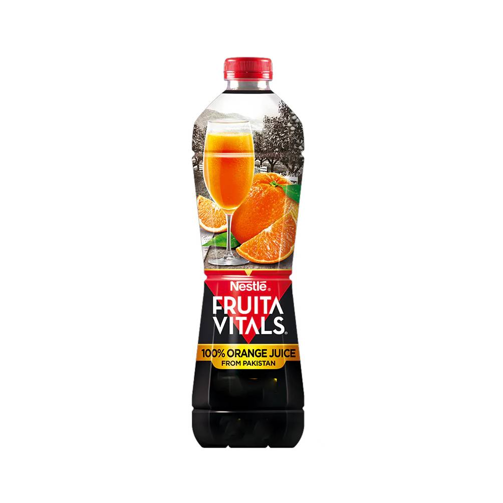 NESTLE JUICE FRUITA VITALS 100% ORANGE PREMIUM 1 LTR-CARTON