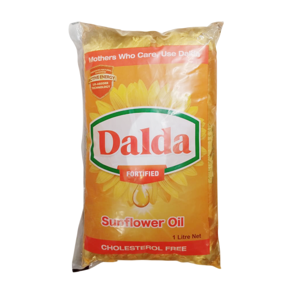 DALDA SUNFLOWER OIL POUCH 1 LTR