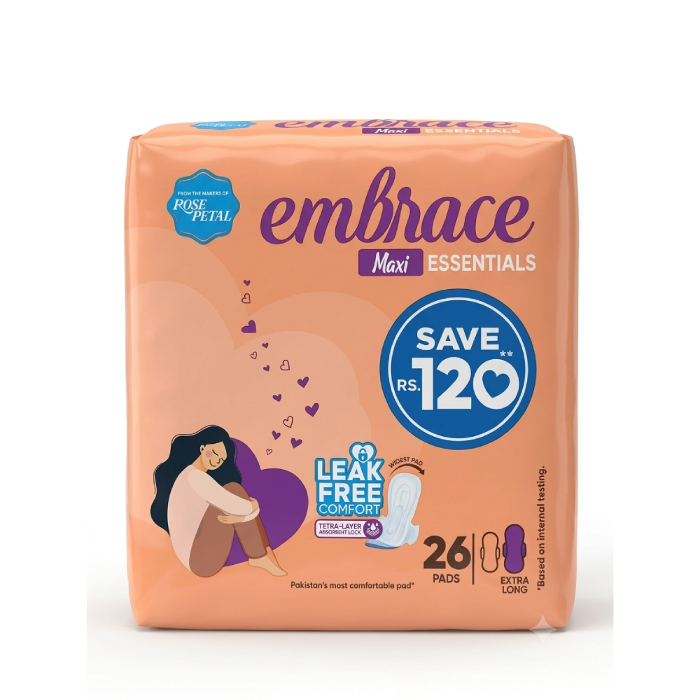 FAMCARE ESSENTIAL MAXI EXTRA-LONG TRIO PACK 26 PCS
