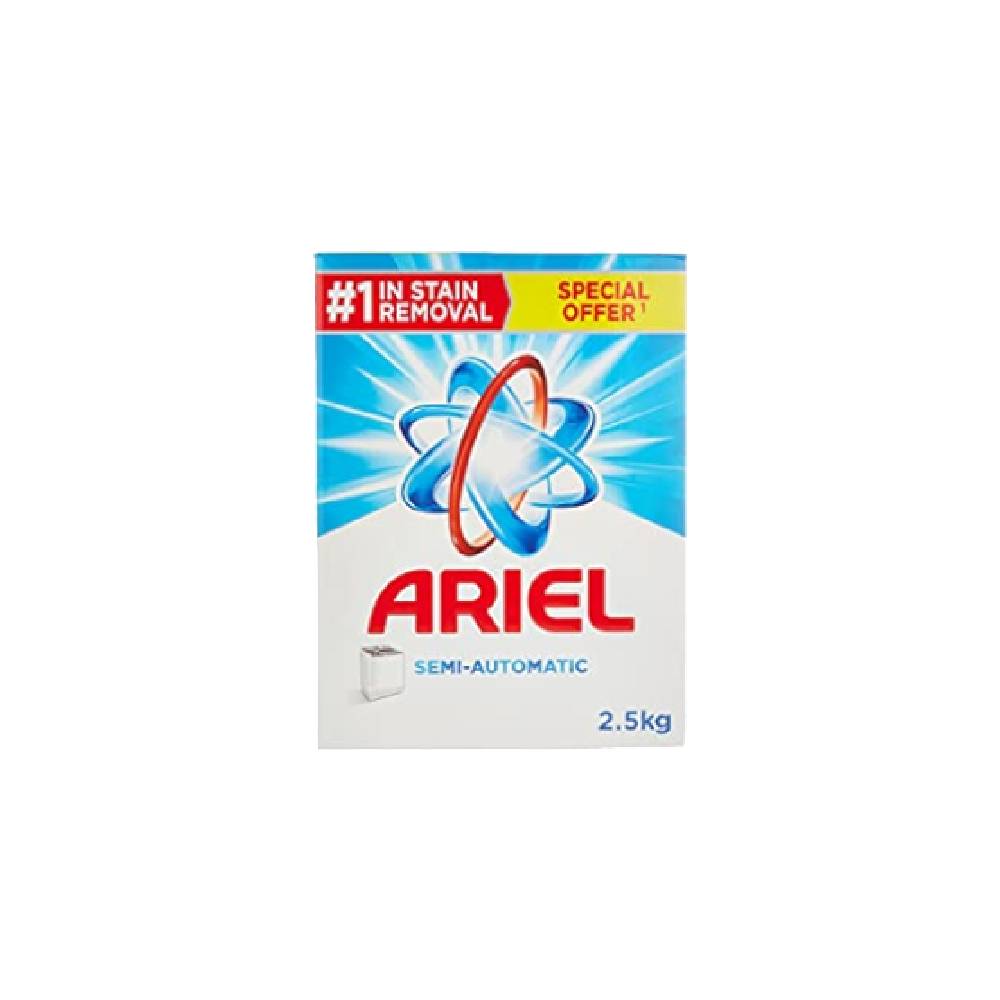 ARIEL WASHING POWDER SEMI AUTOMATIC 2.5 KG