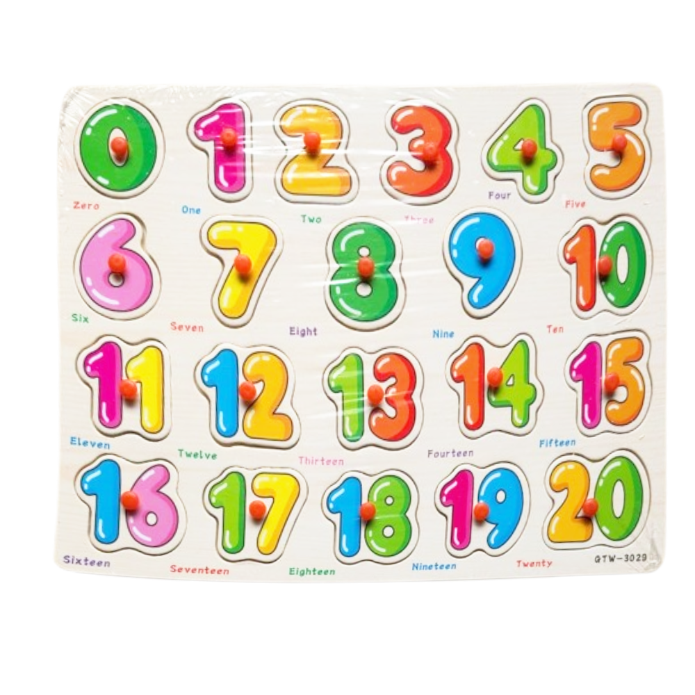 Wooden Board 123 Big Z.b