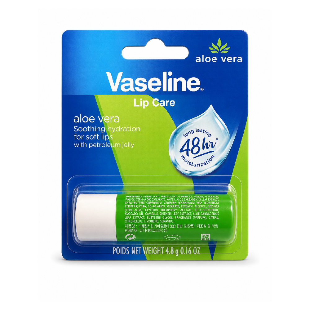 VASELINE LIP THERAPY ALOE VERA 4.8 GM