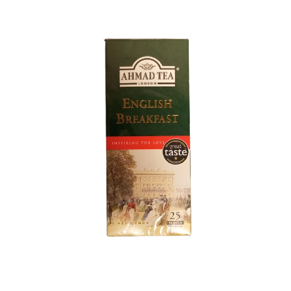 AHMAD TEA BAGS ENGLISH BREAKFAST 25PCS 50 GM