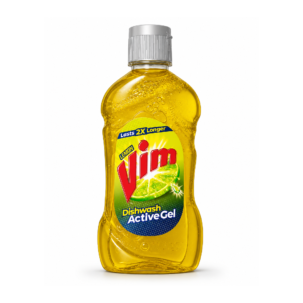 VIM DISHWASH ACTIVE GEL LEMON 250 ML