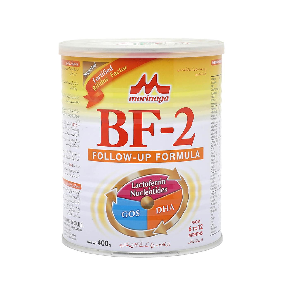 MORINAGA BF-2 FOLLOW UP FORMULA TIN 400 GM
