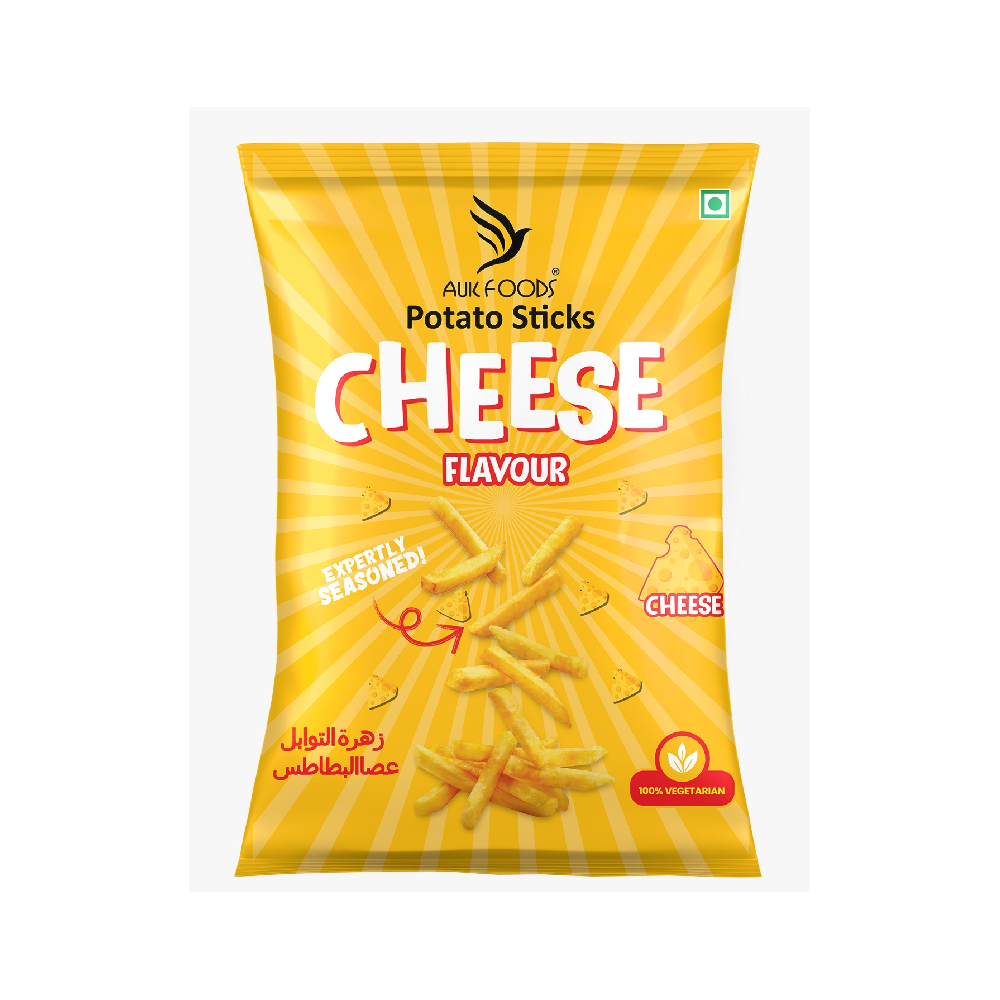 AUK FOODS POTATO STICKS (CHEESE FLAVOUR)