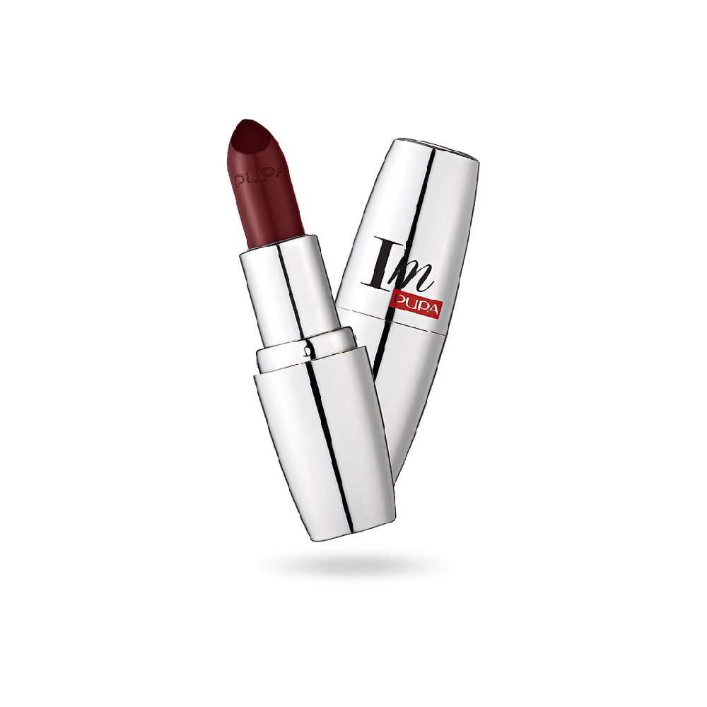 PUPA I'M PURE COLR LIPSTICK ABSOLUTE SHINE - BURGUNDY 308