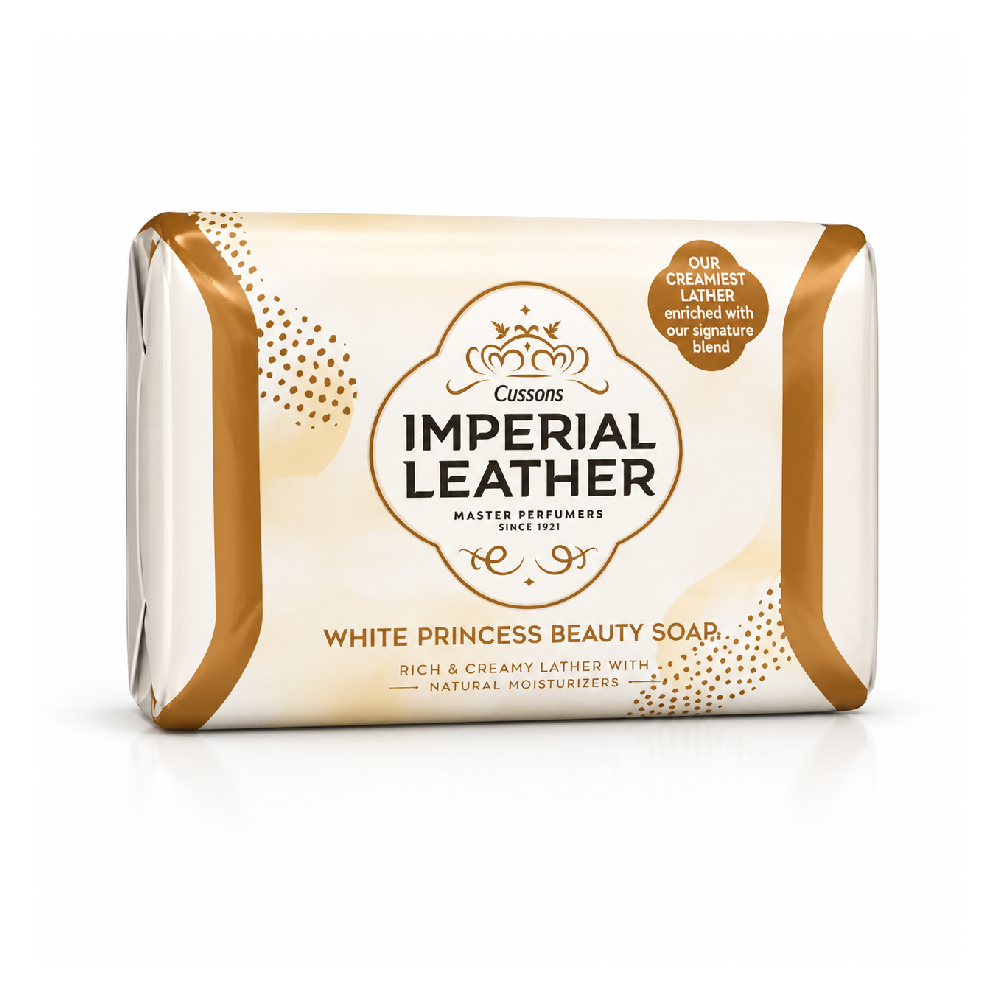 IMPERIAL LEATHER WHITE PRINCESS BATH SOAP 100 GM