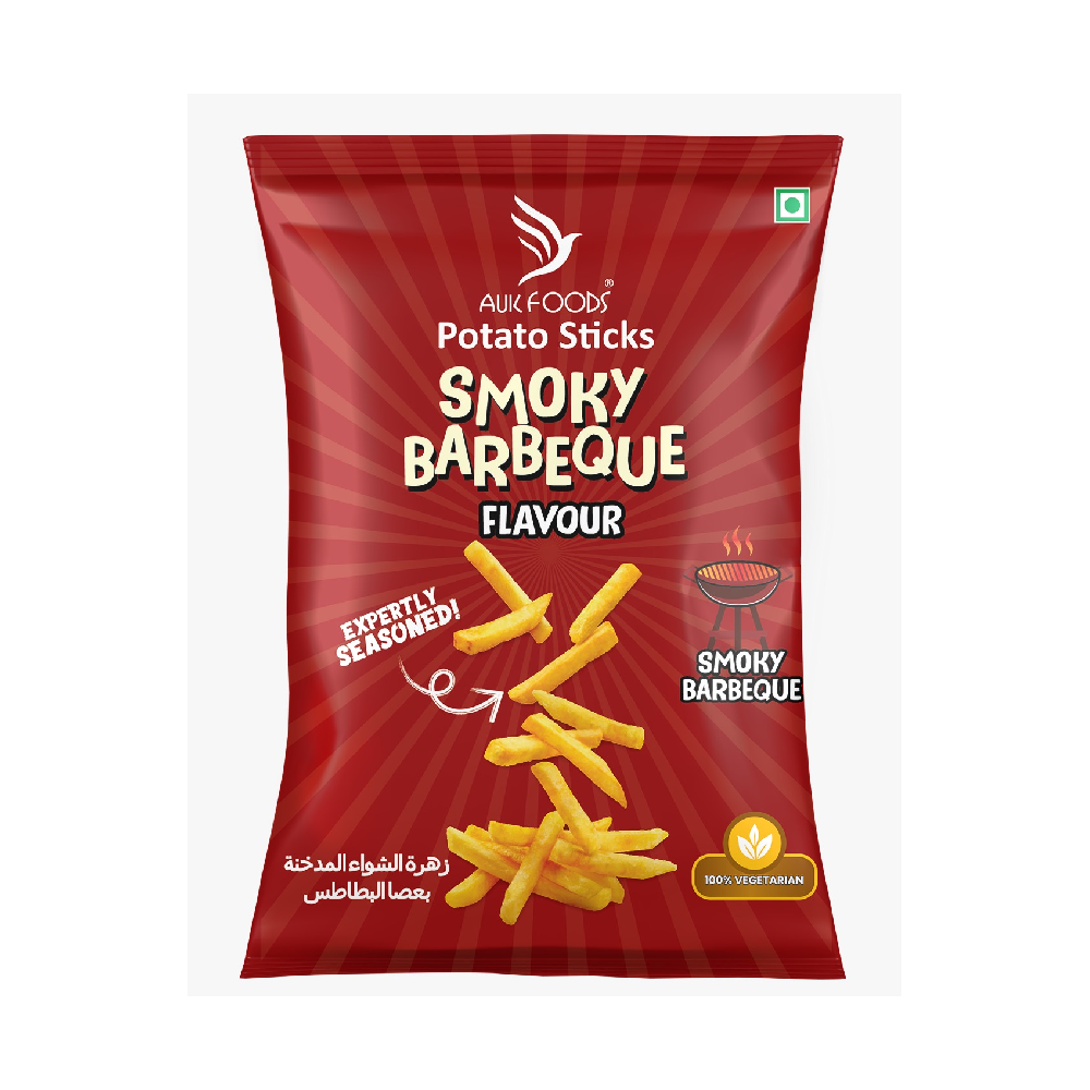 AUK FOODS POTATO STICKS (SMOKY BBQ FLAVOUR)