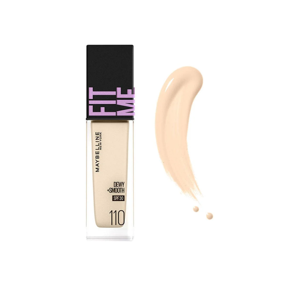 MAYBELLINE PRIMER FIT ME FOUNDATION DEWY PUMP SPF 110 30ML