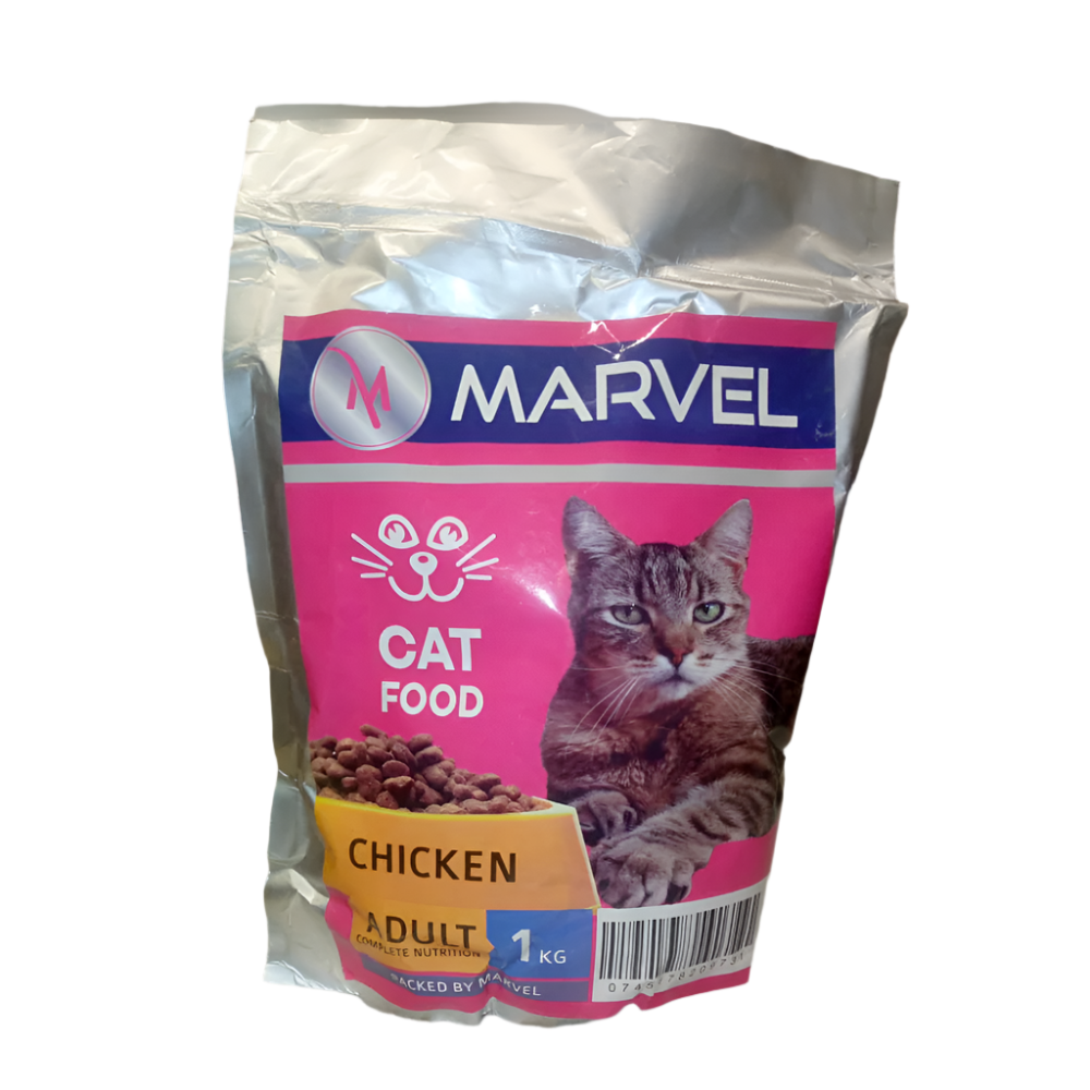 MARVEL CAT FOOD ADULT 1KG