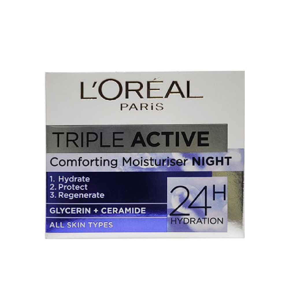 LOREAL TRIPPLE ACTIVE NIGHT CR 50 ML