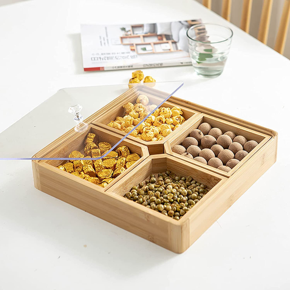 DISH DRY FRUIT WOODEN K06