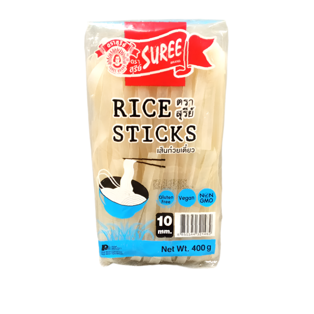 SUREE NODDLES RICE STICK 10MM 400 GM
