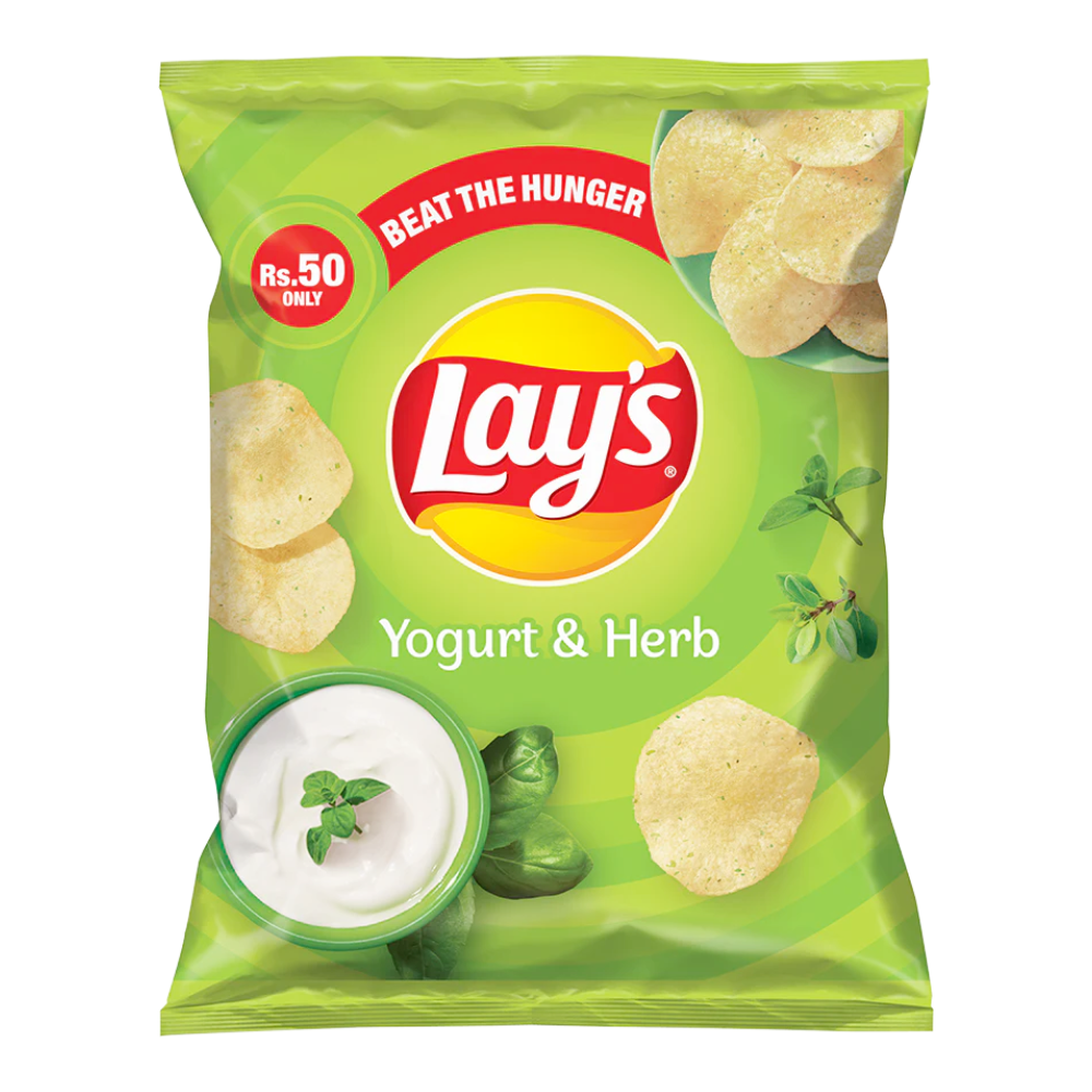 LAYS CHIPS YOGURT & HERB 30 GM