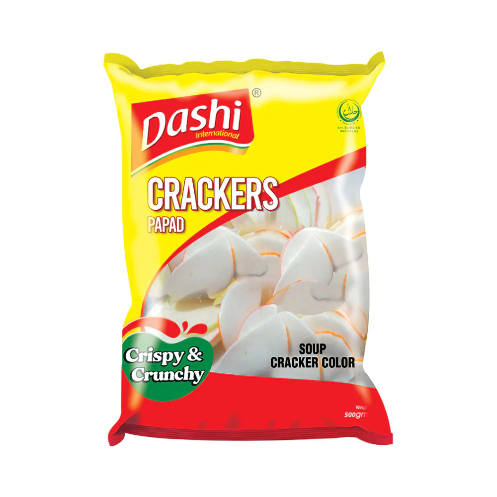 DASHI READY TO FRY CRACKERS POUCH 500GM