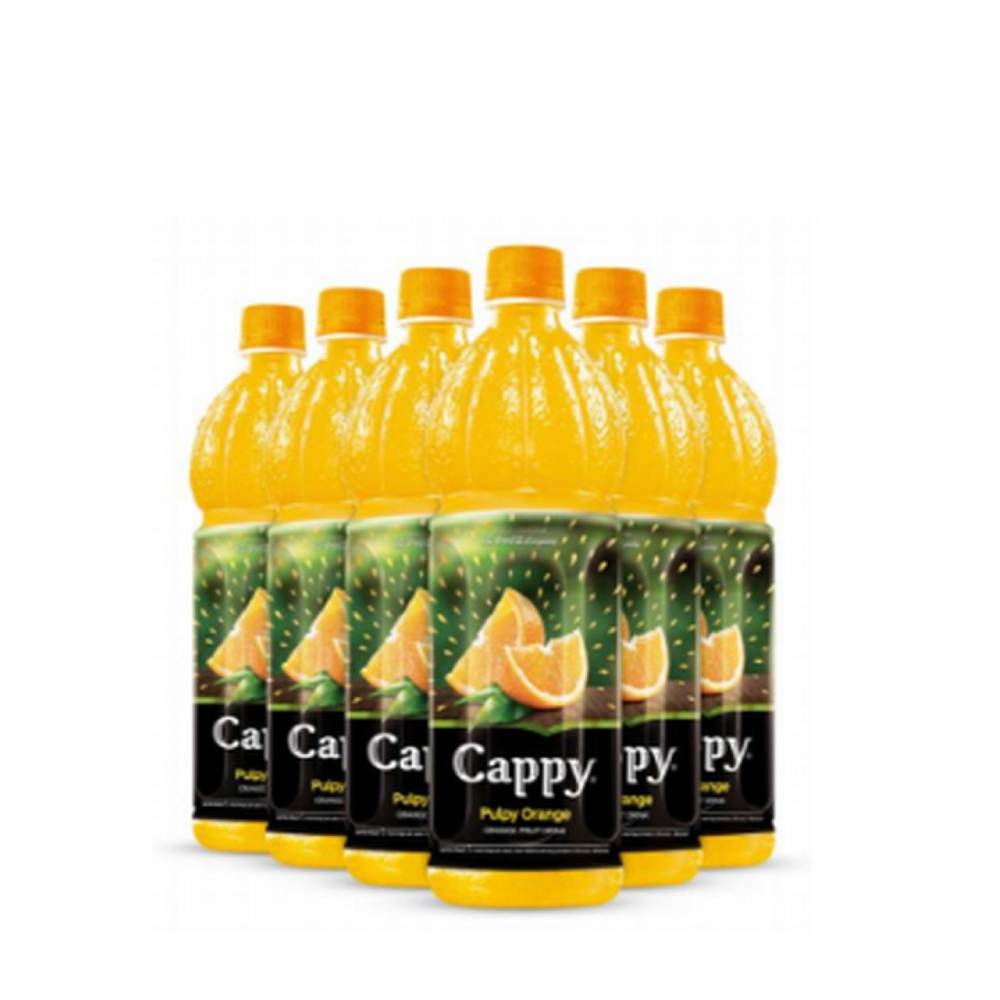CAPPY PULPY ORANGE FRUIT DRINK 1 LTR- CARTON