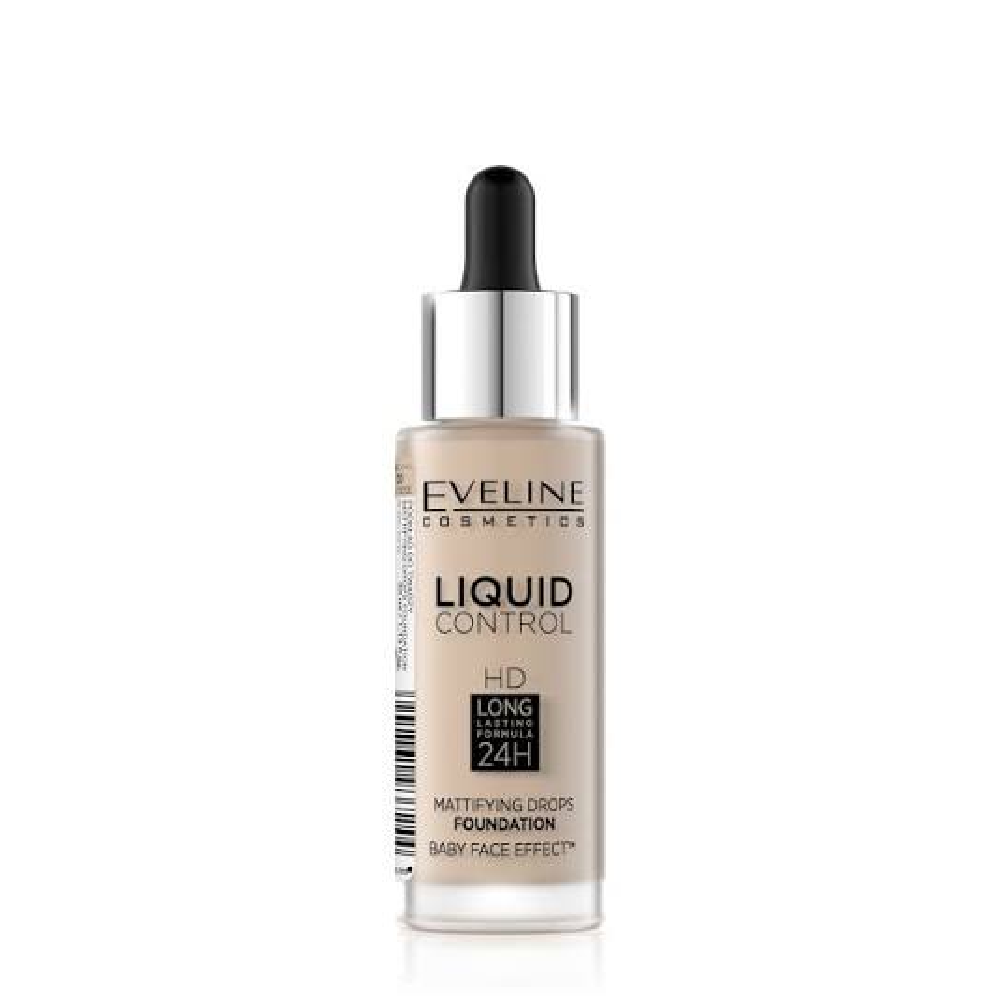 EVELINE LIQUID CONTROL MATTIFYING DROPS FOUNDATION