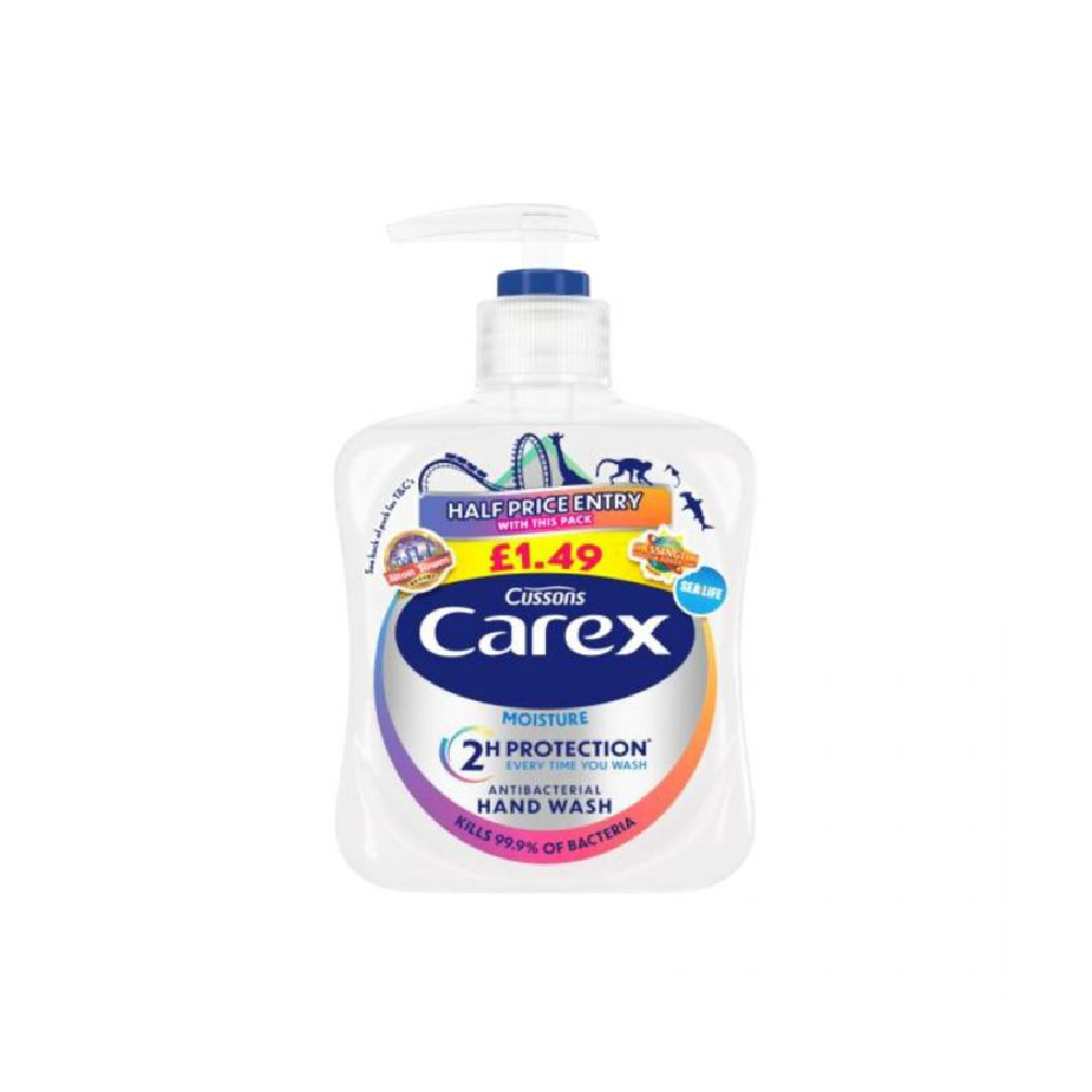 CUSSONS CAREX HAND WASH MOISTURE PLUS 250 ML