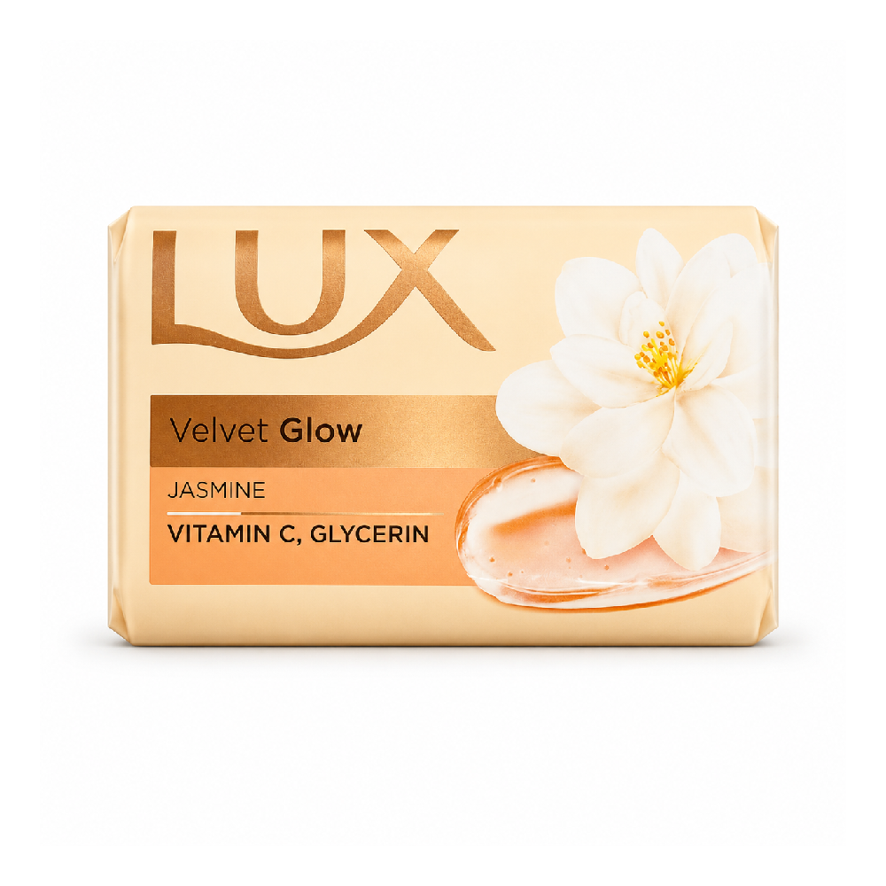 LUX SOAP VELVET GLOW JASMINE VITAMIN C GLYCERIN 98 GM