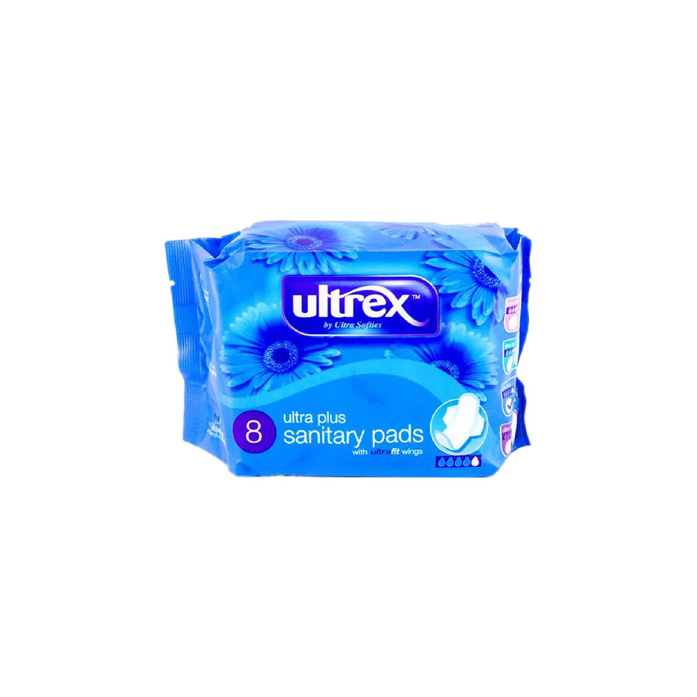 ULTREX SANITARY PAD ULTRA PLUS 8PC BASIC