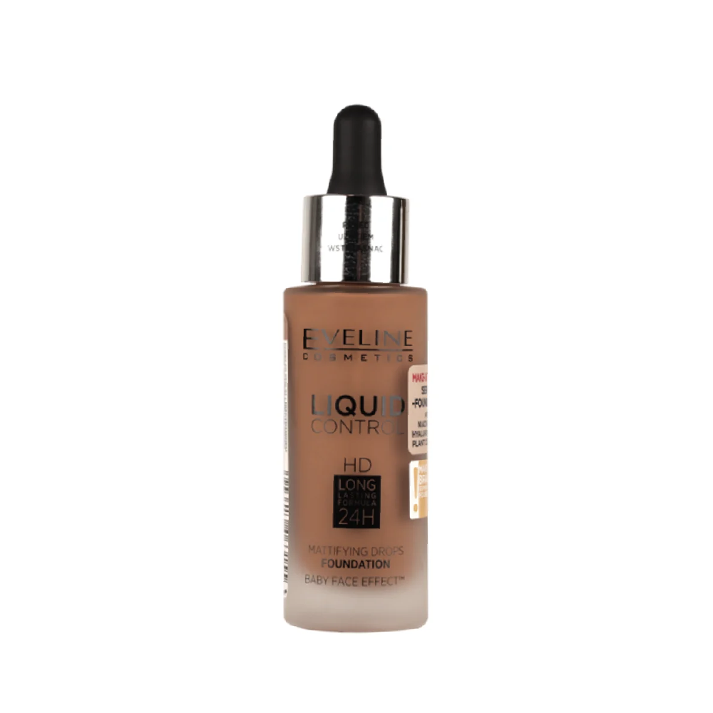 EVELINE LIQUID CONTROL MATTIFYING DROPS FOUNDATION
