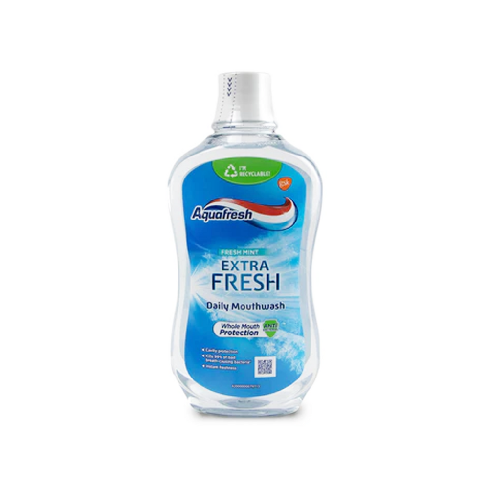 AQUAFRESH MOUTH WASH FRESH MINT 500 ML