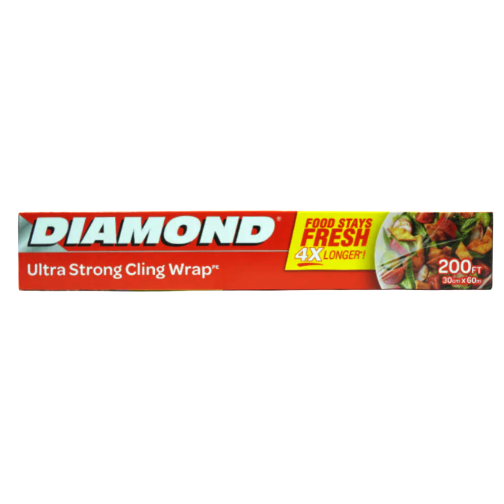 DIAMOND CLING WRAP 200 FT PC