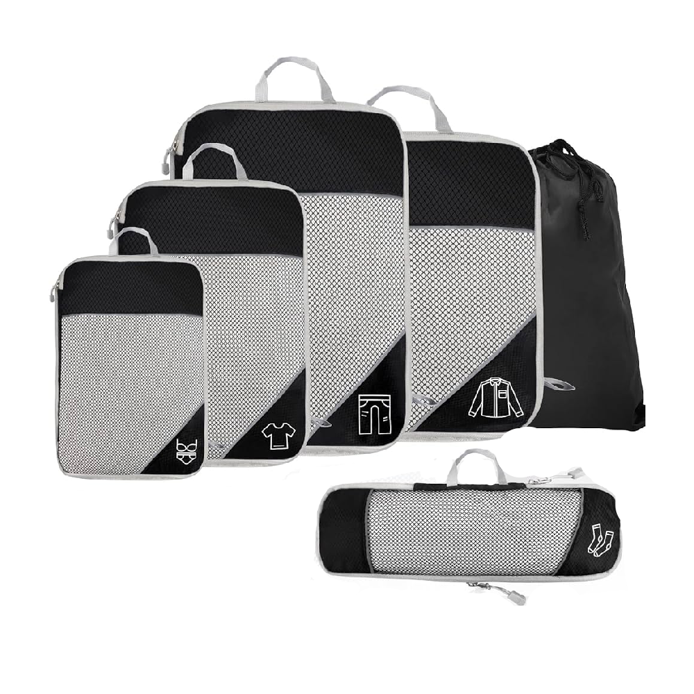 TRAVELLING PACKING CUBES 6PCS