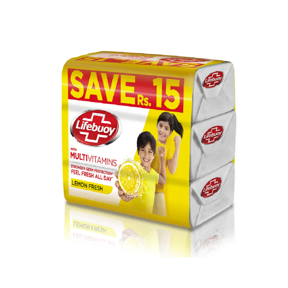 LIFEBUOY LEMON TRIO 130GM PROMO