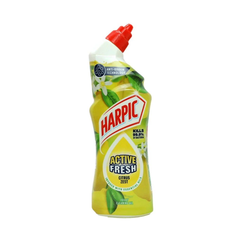 HARPIC TOILET CLEANER ACTIVE FRESH CITRUS ZEST 750 ML