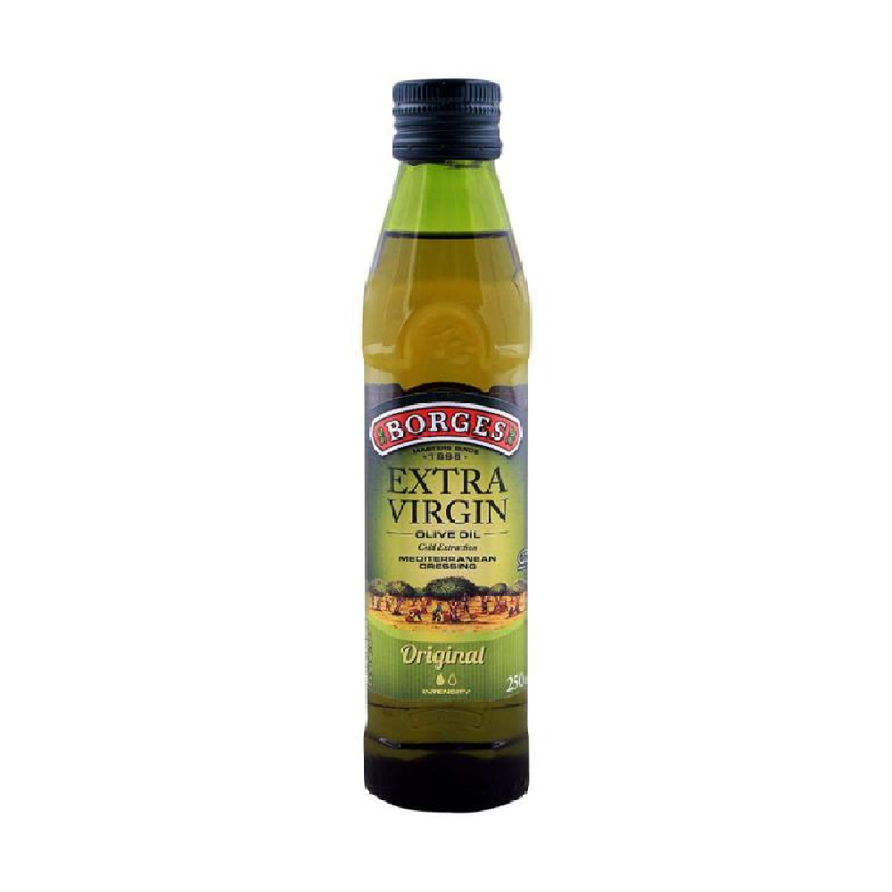 BORGES EXTRA VIRGIN OLIVE OIL BOTTLE 250 ML