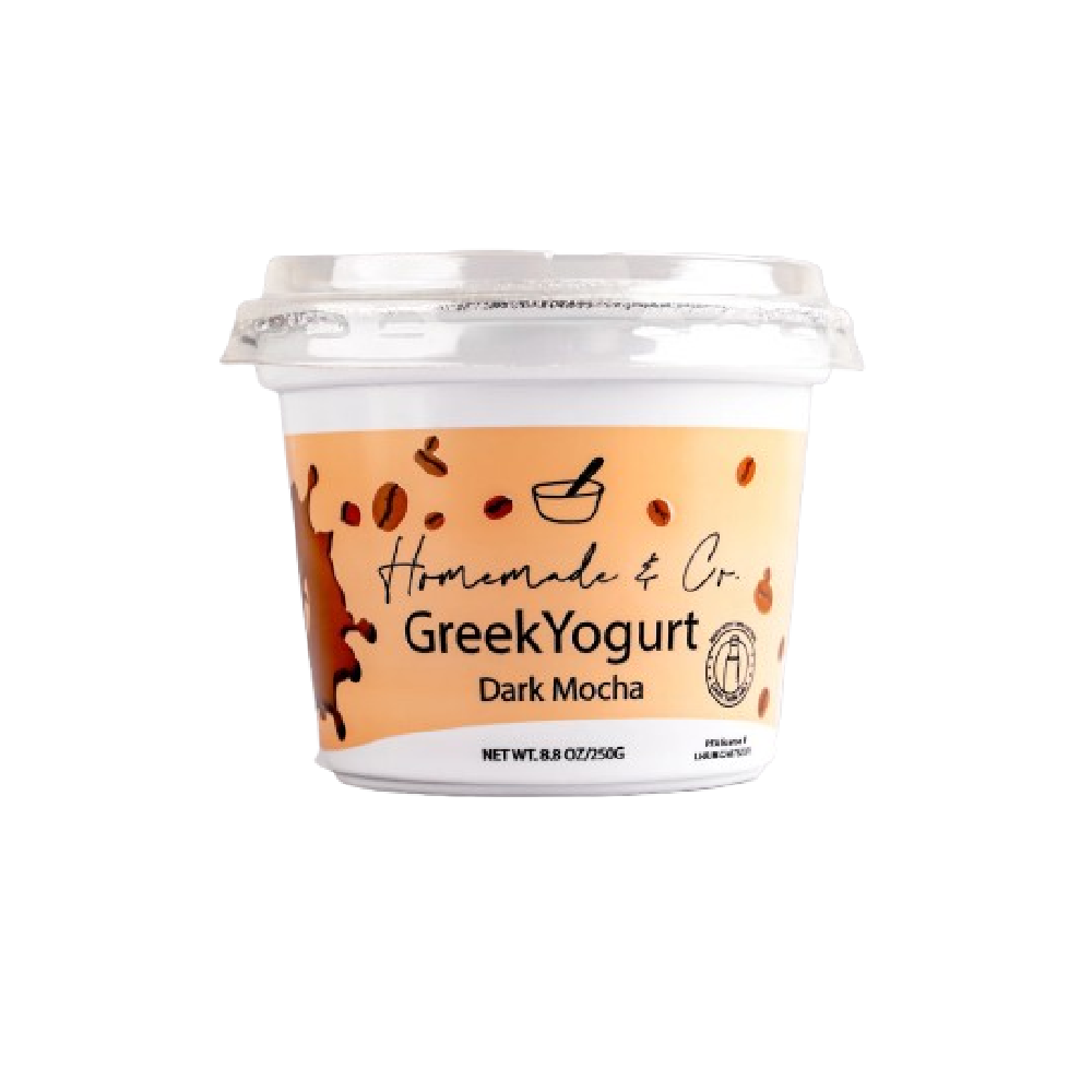 DARK MOCHA FLAVOURED GREEK YOGHURT