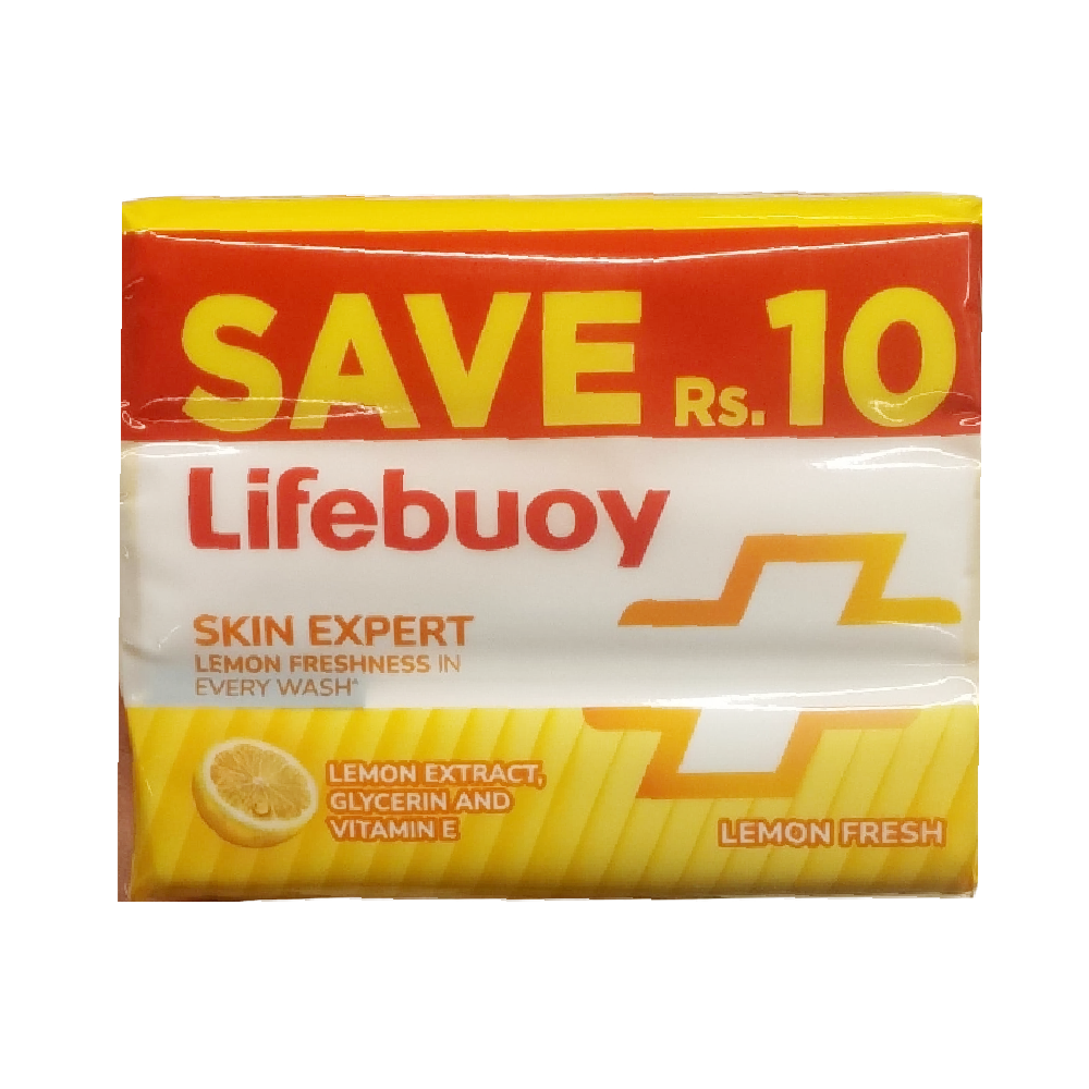 LIFEBUOY LEMON TRIO 130GM PROMO