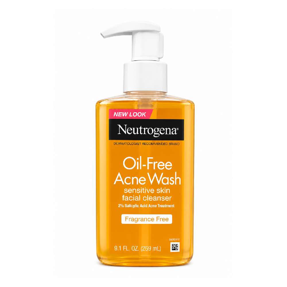 NEUTROGENA OIL FREE ACNE WASH SENSTIVE SKIN 269ML